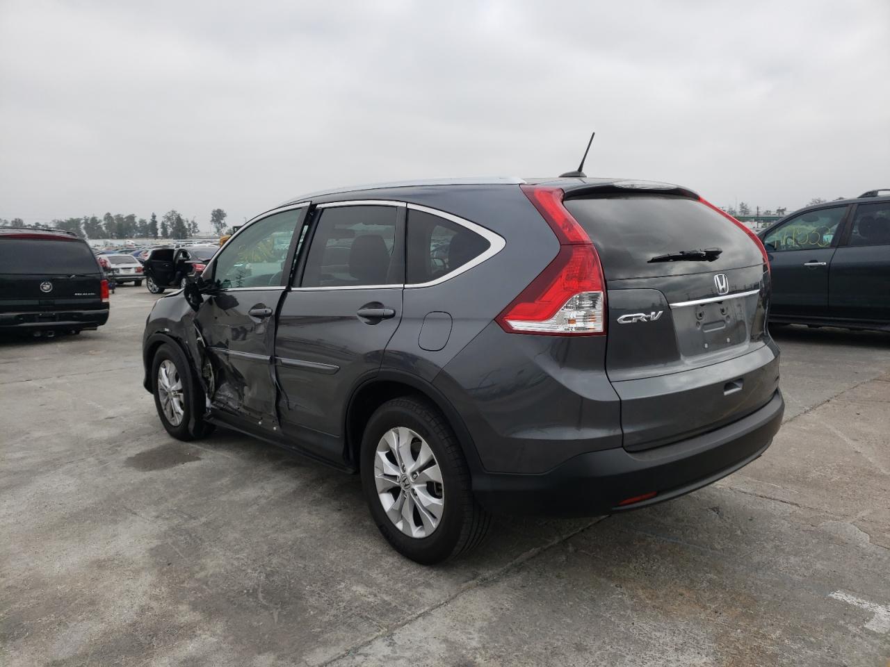 Photo 3 from auction – 2014 HONDA CR-V EXL with VIN 2HKRM3H77EH540437