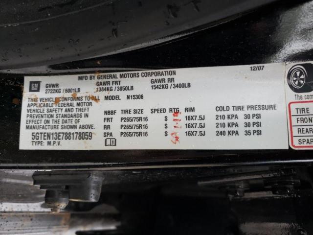 Photo 10 from auction – 2008 HUMMER H3 with VIN 5GTEN13E788178059