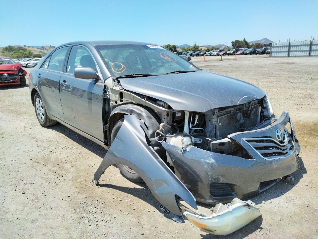 TOYOTA CAMRY BASE 2010 with VIN 4T4BF3EK7AR022575 - Photo from auction