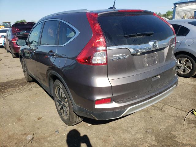 Photo 3 from auction – 2016 HONDA CR-V TOURI with VIN 5J6RM4H94GL065121