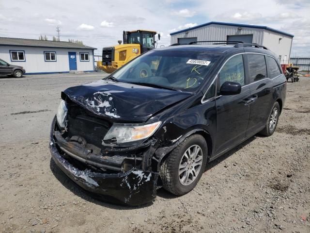 Photo 2 from auction – 2011 HONDA ODYSSEY EX with VIN 5FNRL5H67BB104851