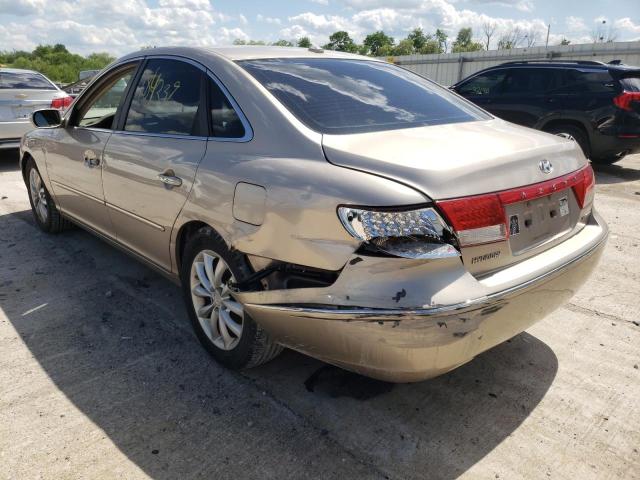 Photo 9 from auction – 2008 HYUNDAI AZERA SE with VIN KMHFC46F48A282259