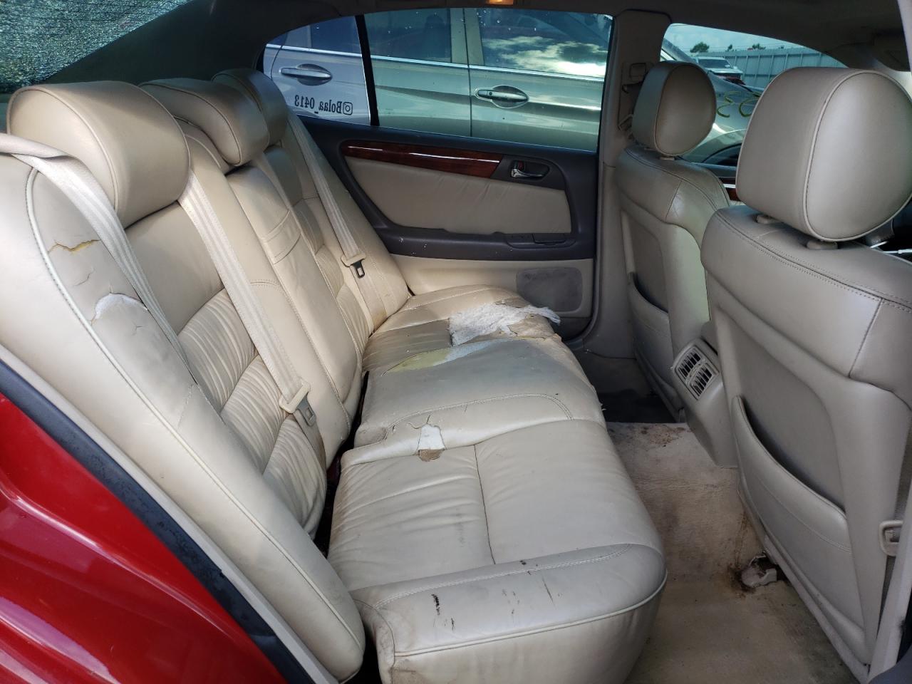 Photo 6 from auction – 1998 LEXUS GS 400 with VIN JT8BH68X3W0011667