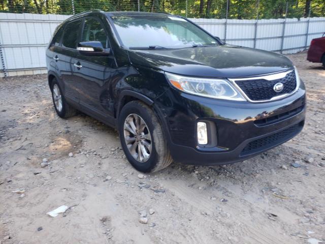 KIA SORENTO EX 2015 with VIN 5XYKU4A76FG653631 - Photo from auction