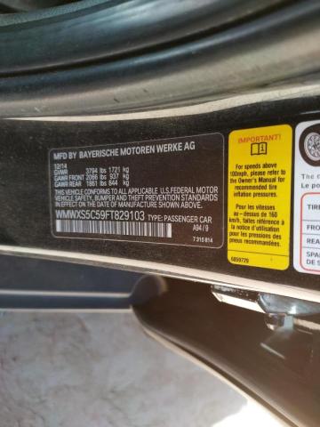 Photo 10 from auction – 2015 MINI COOPER with VIN WMWXS5C59FT829103