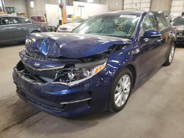 Photo 2 from auction – 2017 KIA OPTIMA EX with VIN 5XXGU4L34HG154284