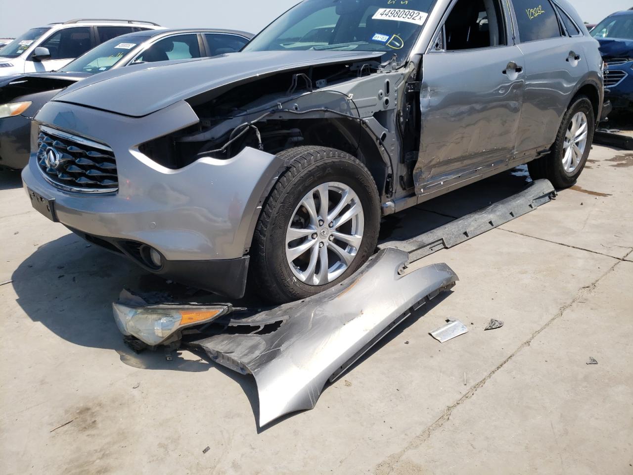 Photo 9 from auction – 2011 INFINITI FX35 with VIN JN8AS1MU3BM110607