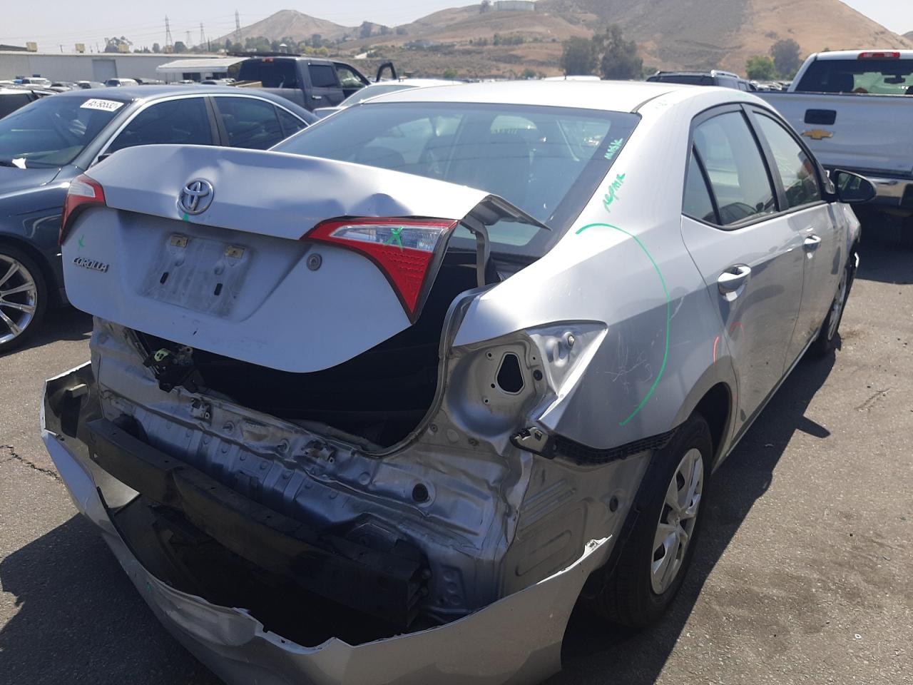 Photo 4 from auction – 2016 TOYOTA COROLLA L with VIN 5YFBURHE5GP474320
