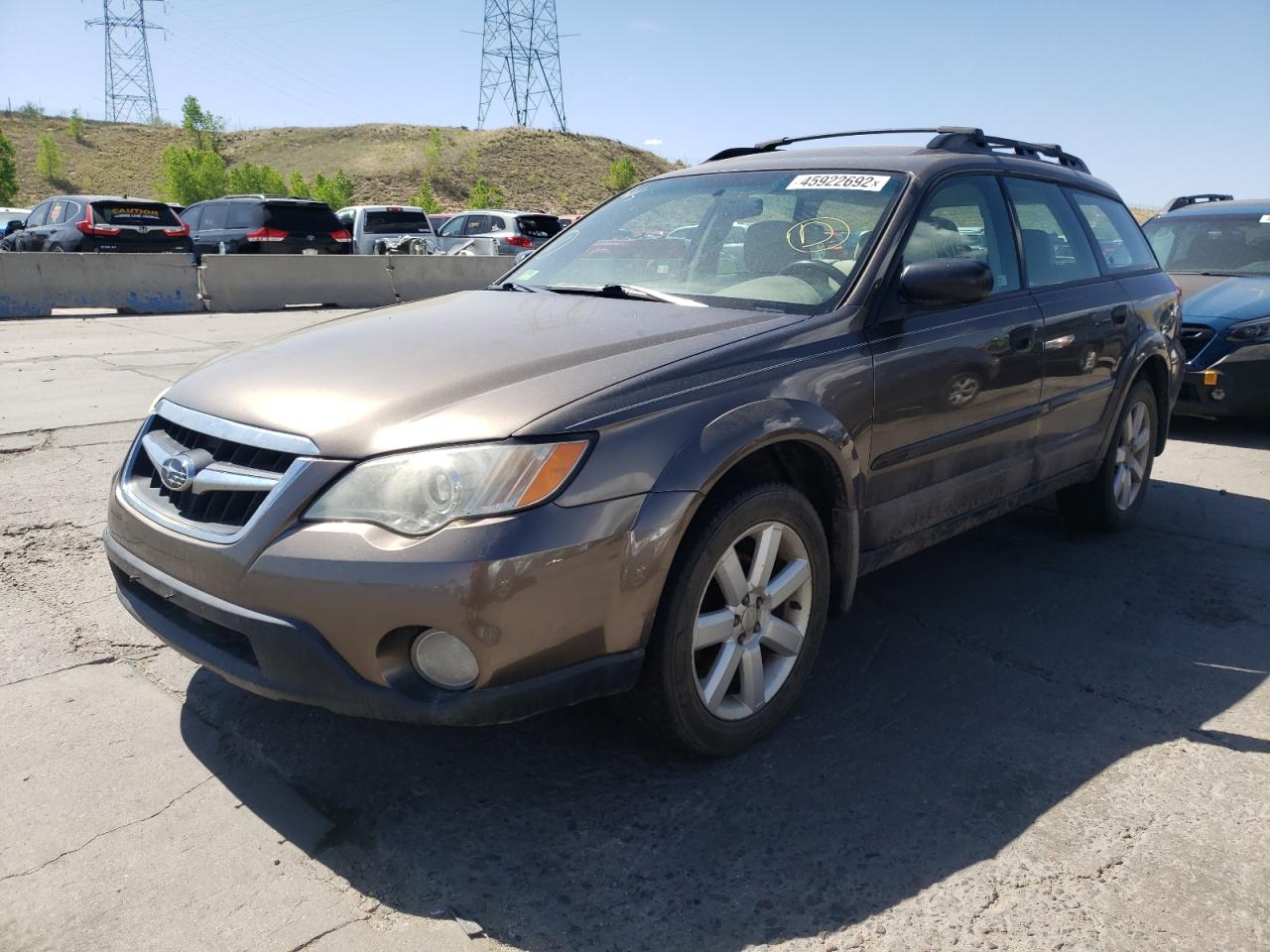 Photo 2 from auction – 2009 SUBARU OUTBACK 2. with VIN 4S4BP61C197313395