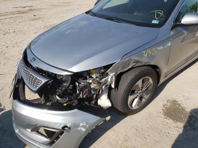 Photo 9 from auction – 2014 KIA OPTIMA HYB with VIN KNAGM4AD1E5071730