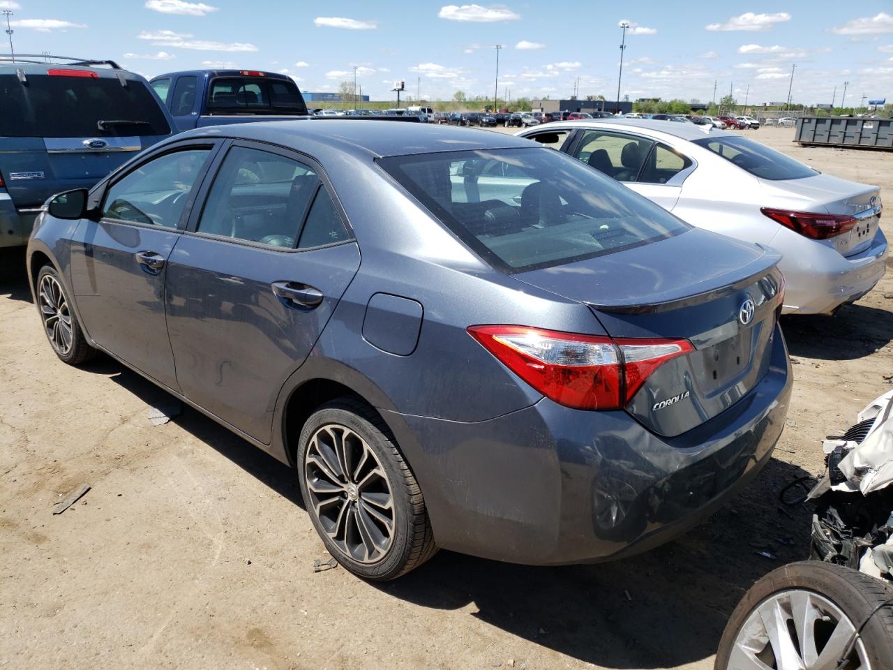 صورة رقم 3 من المزاد - 2015 TOYOTA COROLLA L مع VIN 2T1BURHE2FC466660