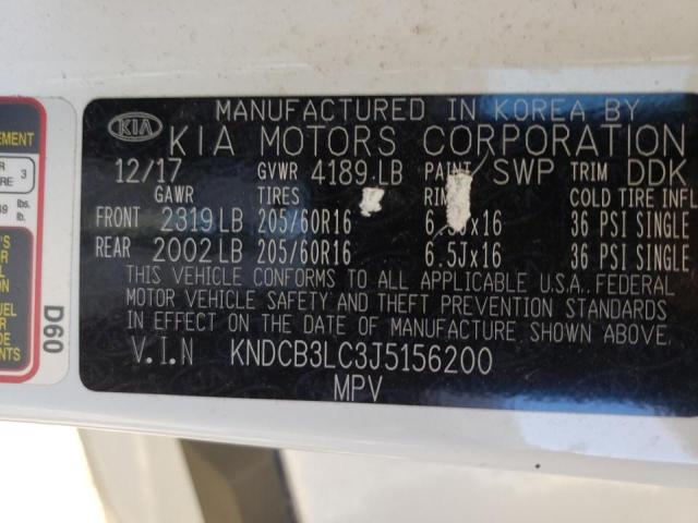 Photo 10 from auction – 2018 KIA NIRO FE with VIN KNDCB3LC3J5156200