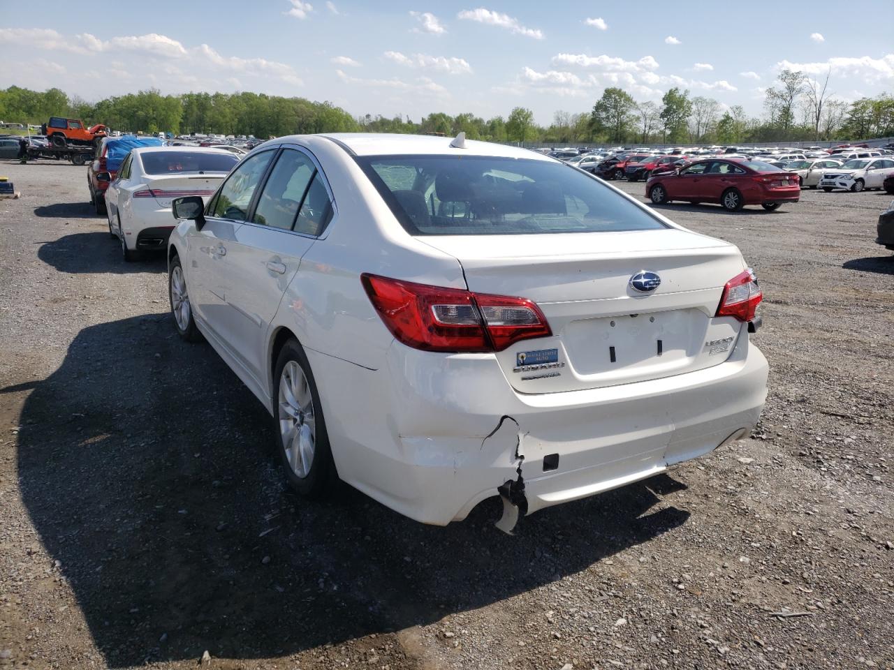 Photo 3 from auction – 2017 SUBARU LEGACY 2.5 with VIN 4S3BNAD65H3005073