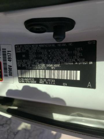 Photo 10 from auction – 2014 TOYOTA SIENNA SPO with VIN 5TDXK3DC0ES429772