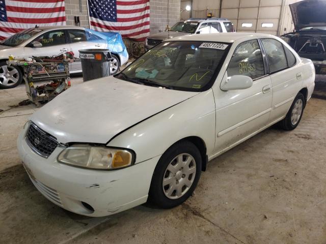Photo 2 from auction – 2000 NISSAN SENTRA with VIN 3N1CB51D4YL329095