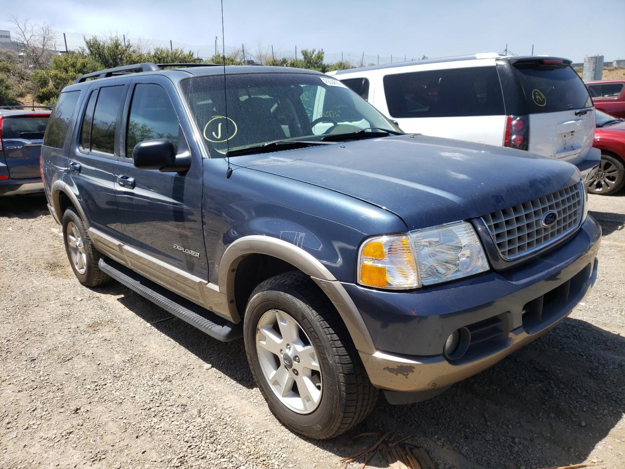 FORD EXPLORER E 2002 with VIN 1FMDU74E92UA03622 - Photo from auction
