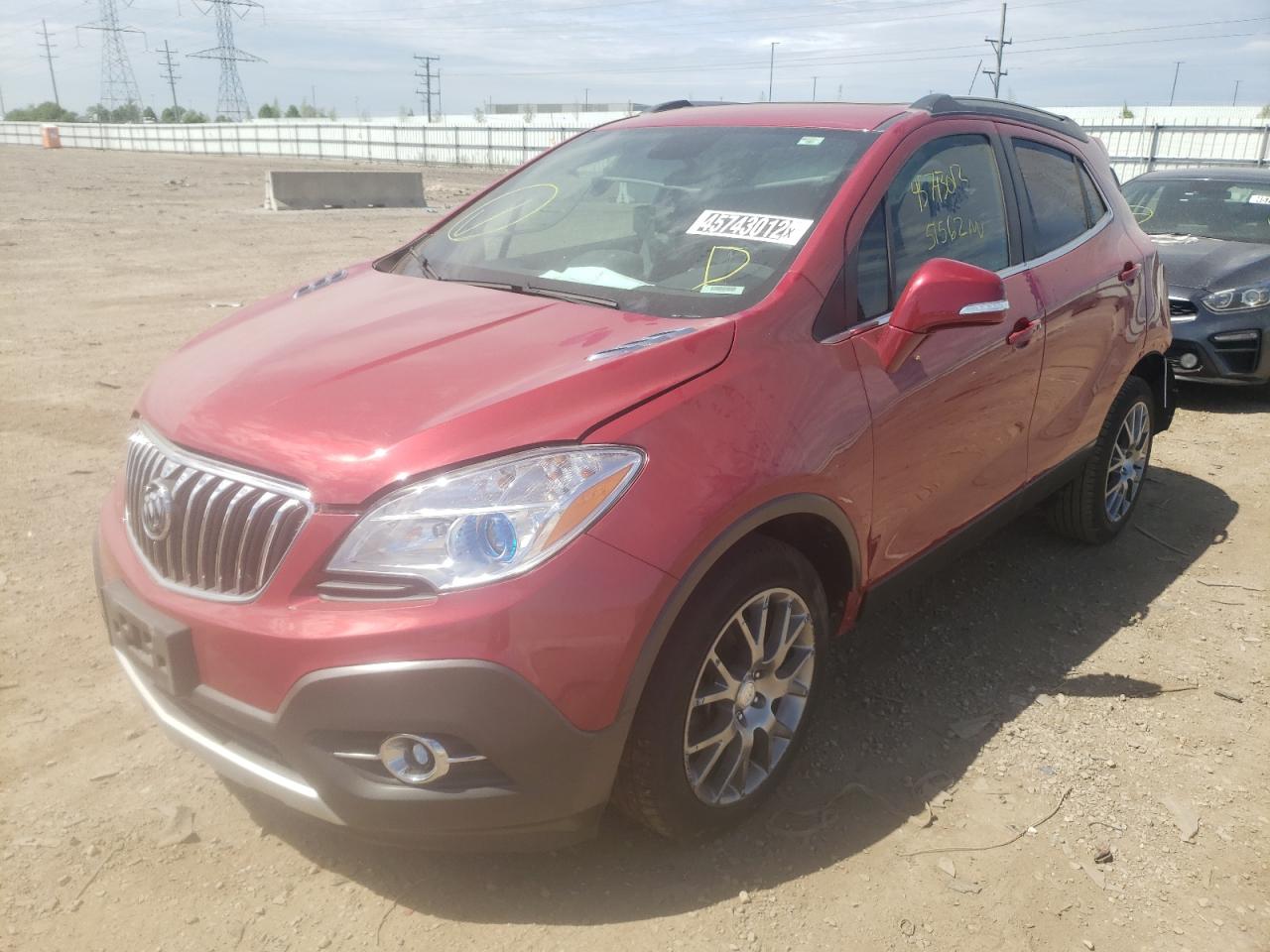 Photo 2 from auction – 2016 BUICK ENCORE SPO with VIN KL4CJ1SM3GB713788