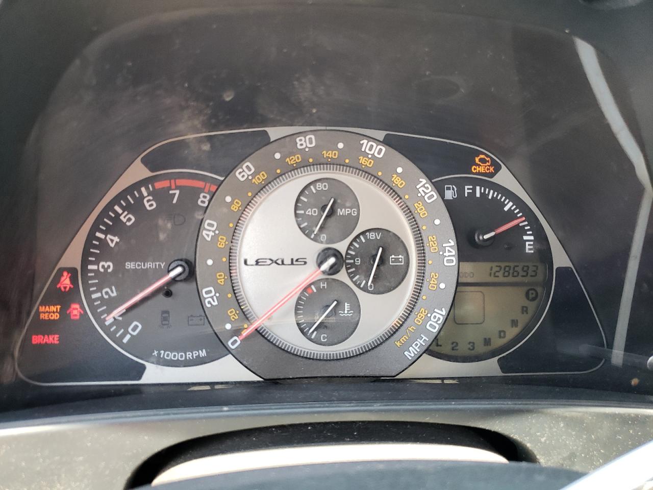 Photo 18 from auction – 2005 LEXUS IS 300 with VIN JTHBD192550099881