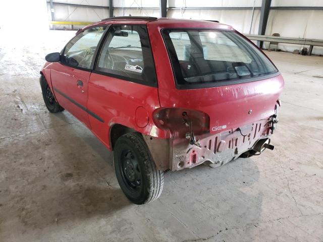 Photo 3 from auction – 1997 GEO METRO LSI with VIN 2C1MR2295V6741545