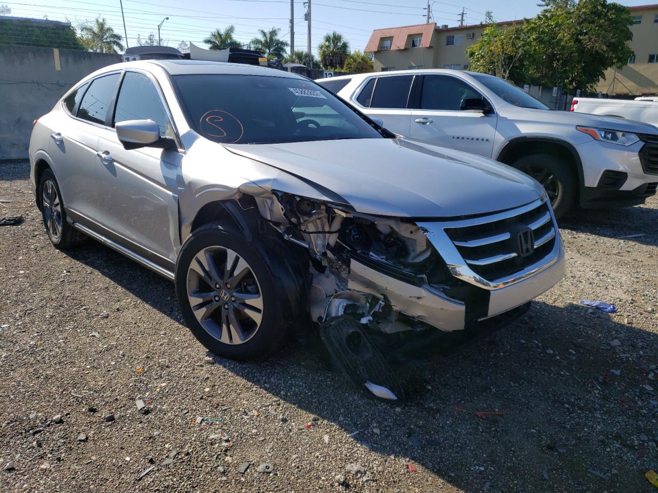 HONDA CROSSTOUR 2015 with VIN 5J6TF1H53FL001937 - Photo from auction