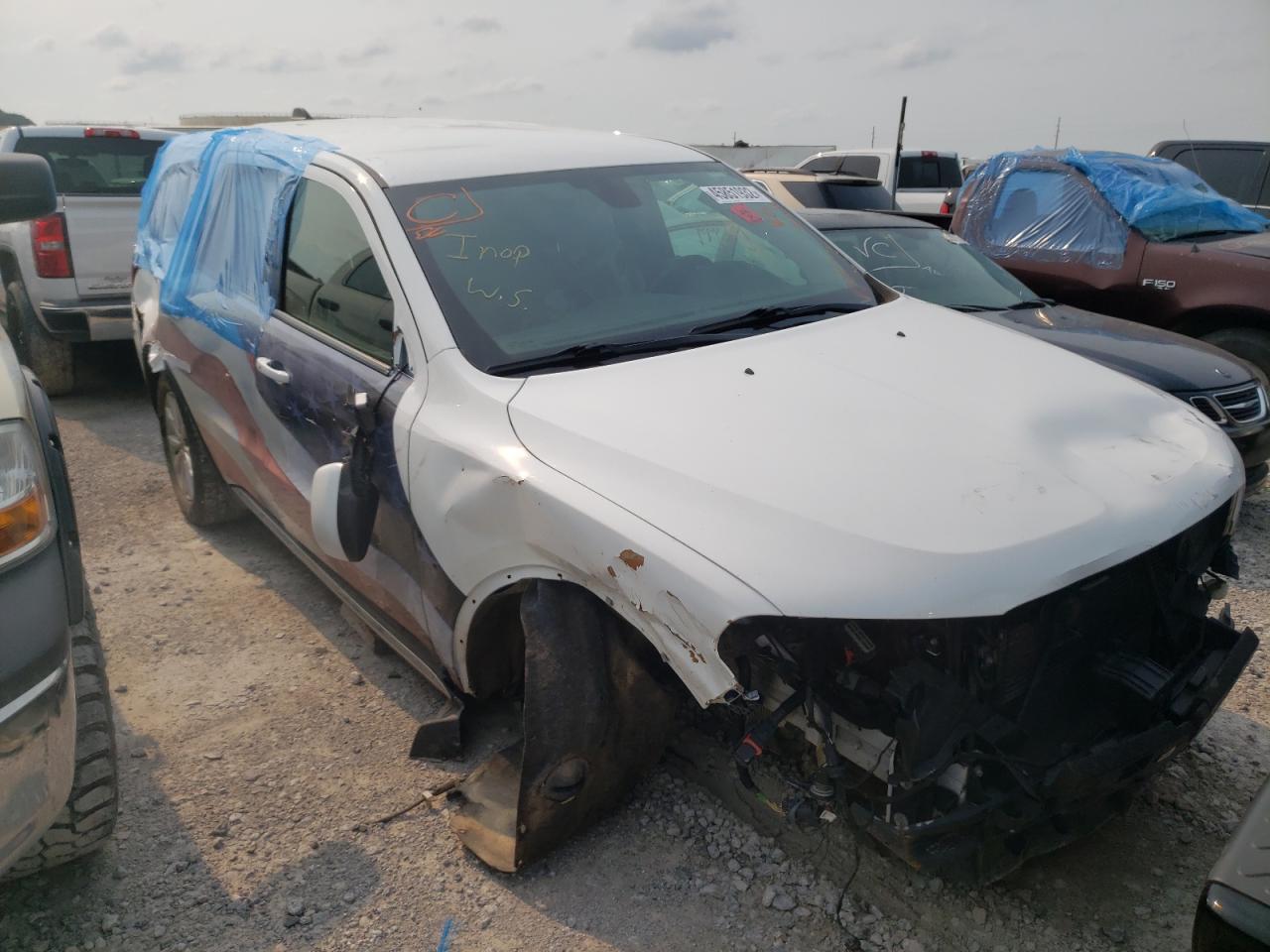 DODGE DURANGO SS 2019 with VIN 1C4RDHFG4KC839617 - Photo from auction