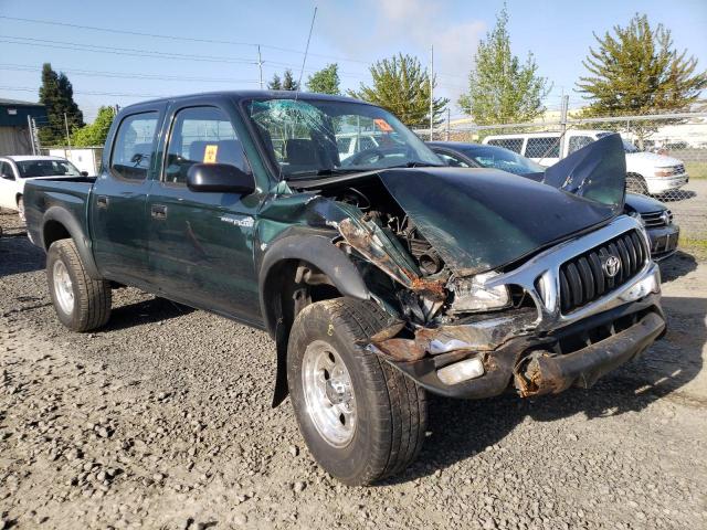 TOYOTA TACOMA DOU 2002 with VIN 5TEGN92N52Z091167 - Photo from auction