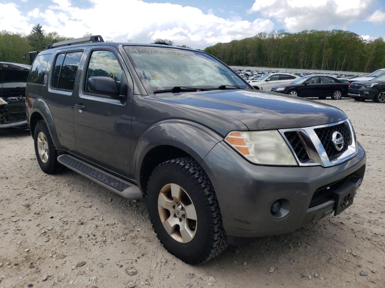 NISSAN PATHFINDER 2008 with VIN 5N1AR18B88C628285 - Photo from auction