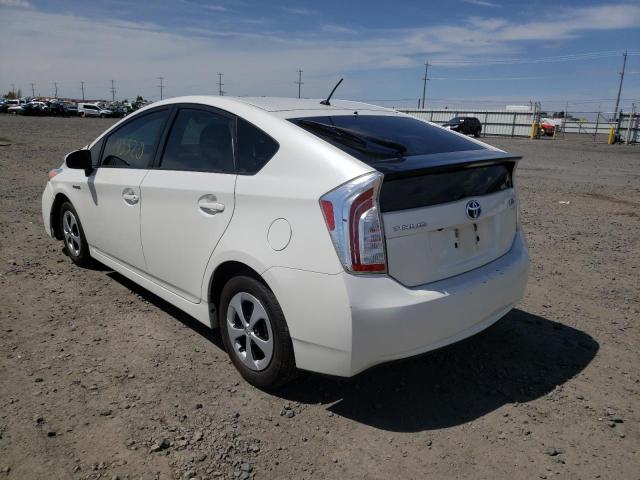 Photo 3 from auction – 2015 TOYOTA PRIUS with VIN JTDKN3DU2F1977961