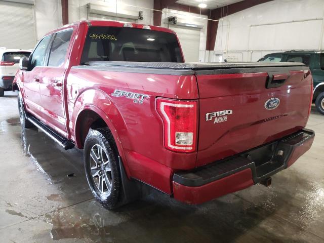 Photo 3 from auction – 2015 FORD F150 SUPER with VIN 1FTEW1EP3FFB33910