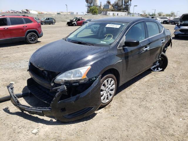 Photo 2 from auction – 2015 NISSAN SENTRA S with VIN 3N1AB7AP1FL649064
