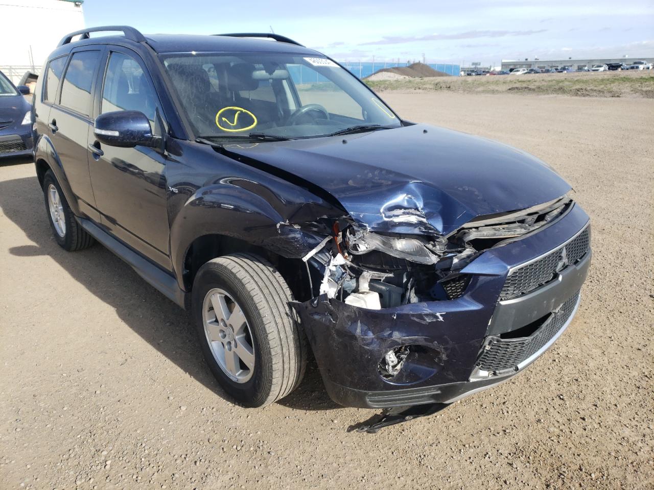 MITSUBISHI OUTLANDER 2011 with VIN JA4JT3AX1BU610763 - Photo from auction