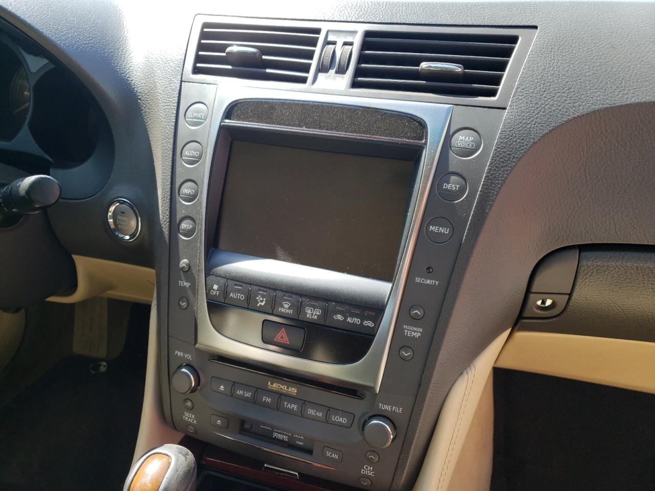 Photo 9 from auction – 2009 LEXUS GS 350 with VIN JTHCE96S490023725