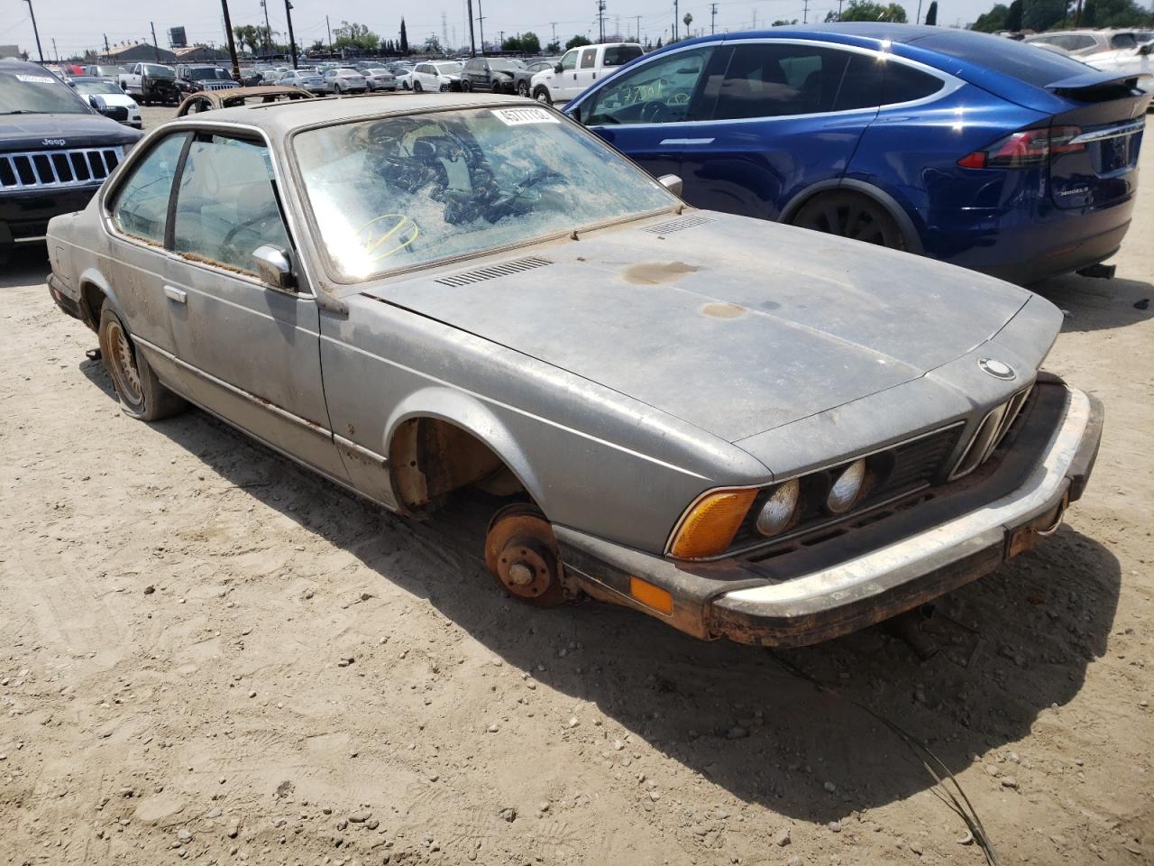 BMW 633 CSI 1984 with VIN WBAEB7409E6726881 - Photo from auction