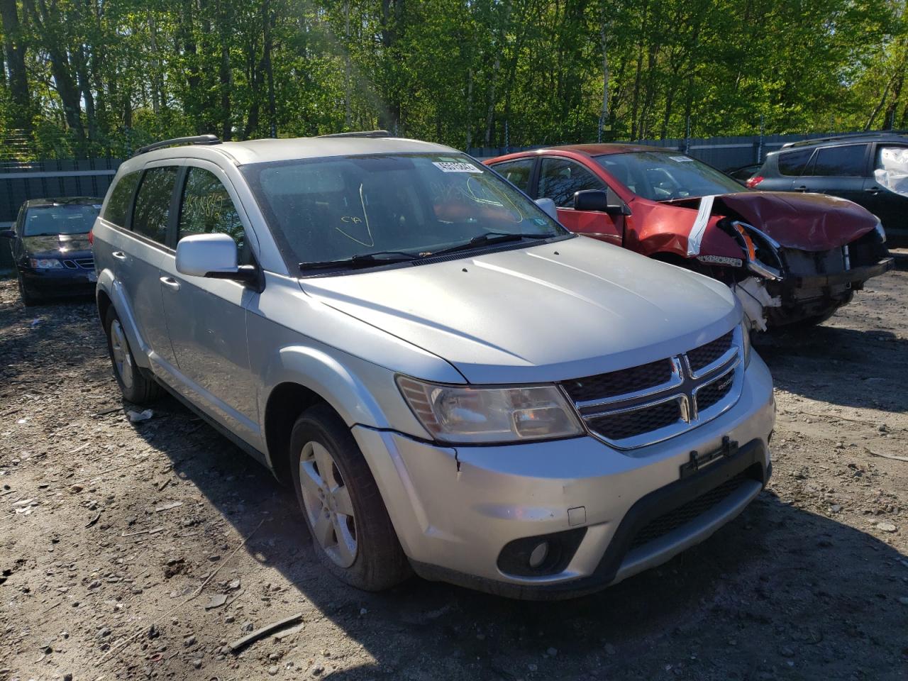 DODGE JOURNEY SX 2012 with VIN 3C4PDCBG8CT132350 - Photo from auction