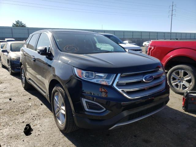 FORD EDGE SEL 2017 with VIN 2FMPK3J94HBB93864 - Photo from auction