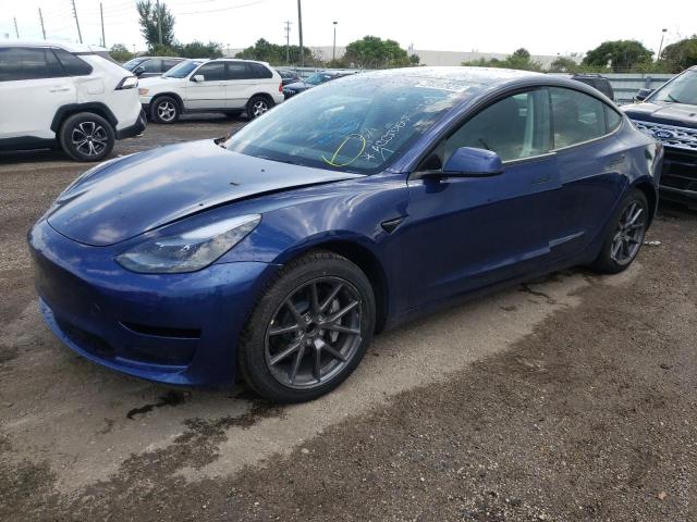 Photo 2 from auction – 2021 TESLA MODEL 3 with VIN 5YJ3E1EA6MF090011