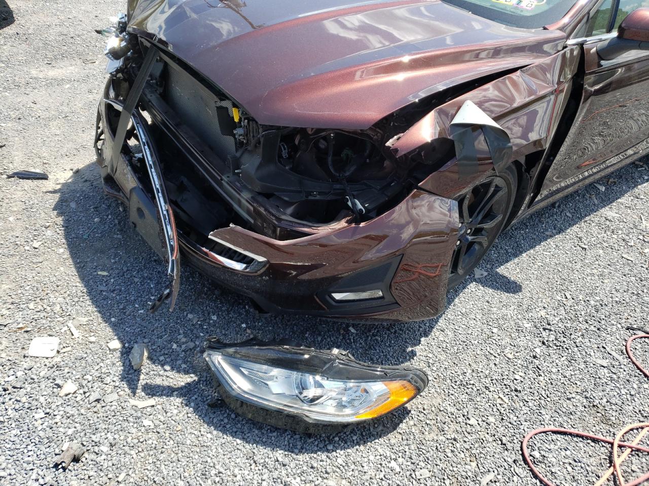 Photo 9 from auction – 2019 FORD FUSION SE with VIN 3FA6P0HD5KR159232