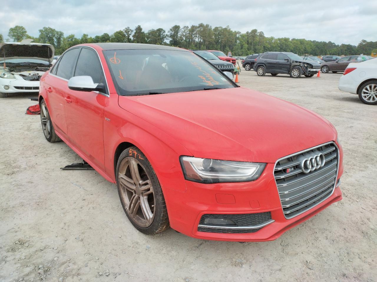 AUDI S4 PREMIUM 2014 with VIN WAUBGAFL4EA142393 - Photo from auction