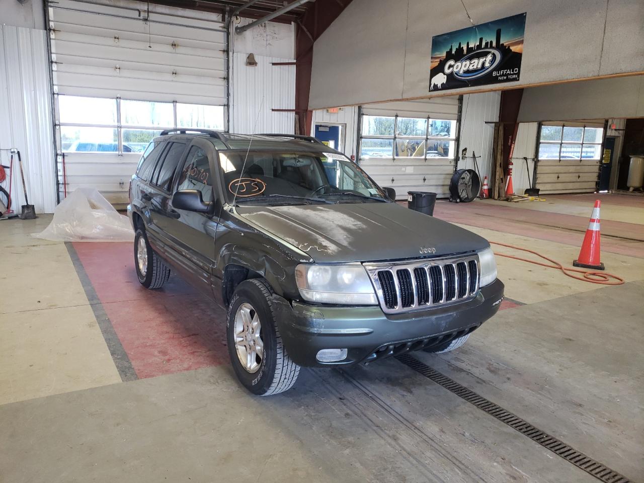 Photo 1 from auction – 2002 JEEP GRAND CHER with VIN 1J4GW48S02C264423