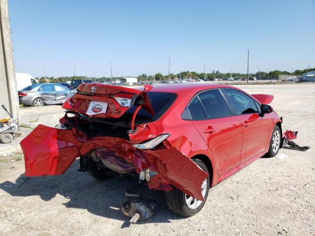 Photo 4 from auction – 2021 TOYOTA COROLLA LE with VIN 5YFEPMAE6MP262202