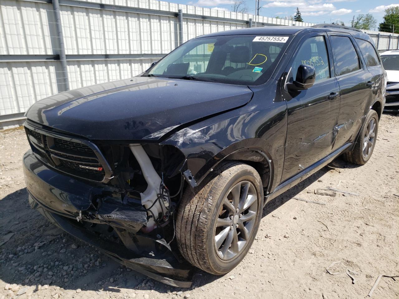 Photo 2 from auction – 2018 DODGE DURANGO GT with VIN 1C4RDJDG5JC345906
