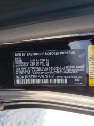 Photo 10 from auction – 2015 BMW 228 I with VIN WBA1K5C55FV473761