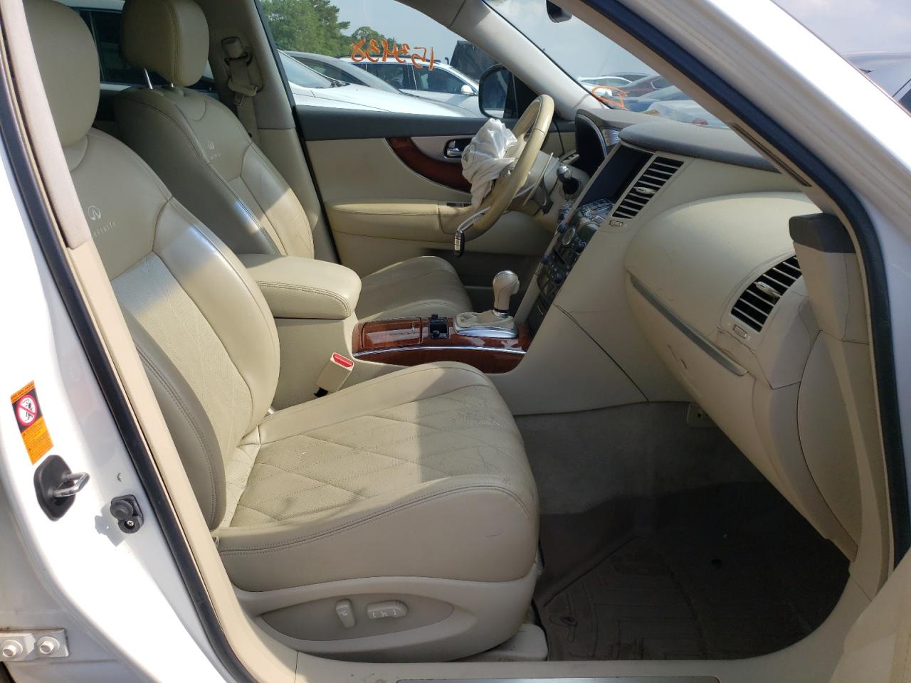 Photo 5 from auction – 2009 INFINITI FX35 with VIN JNRAS18U99M103516
