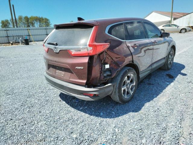 Photo 4 from auction – 2018 HONDA CR-V EXL with VIN 7FARW2H87JE079492