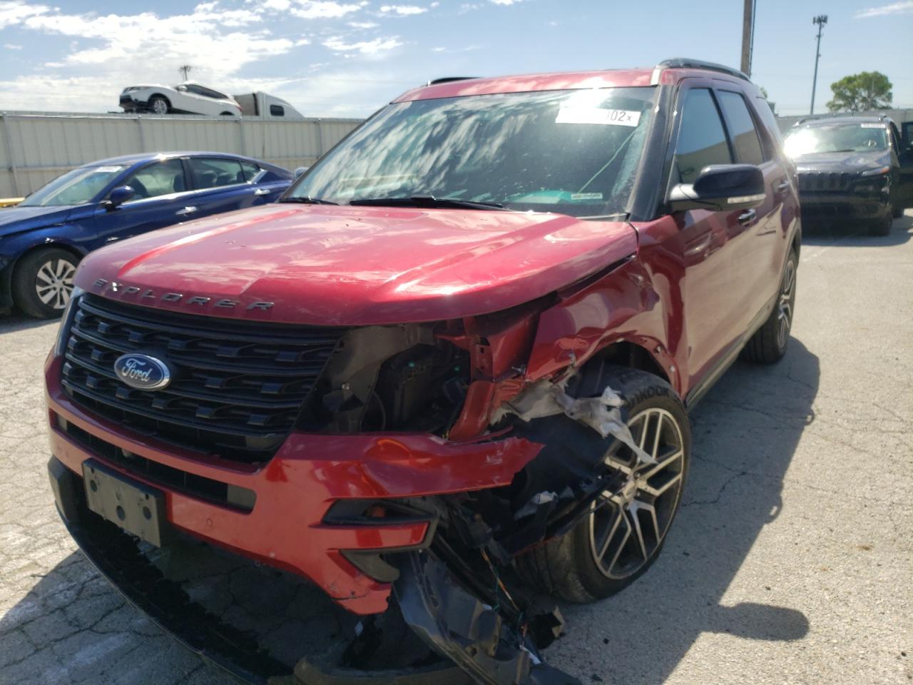 Photo 9 from auction – 2016 FORD EXPLORER S with VIN 1FM5K8GT2GGC33597