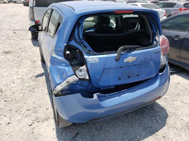 Photo 9 from auction – 2014 CHEVROLET SPARK 1LT with VIN KL8CD6S92EC534048