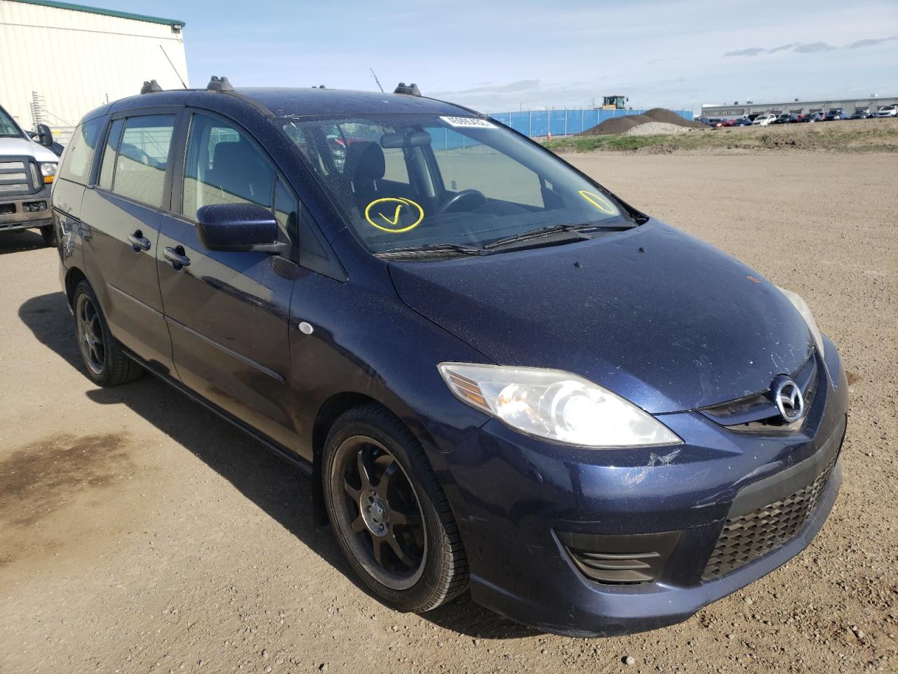 MAZDA 5 2009 with VIN JM1CR29L490345668 - Photo from auction