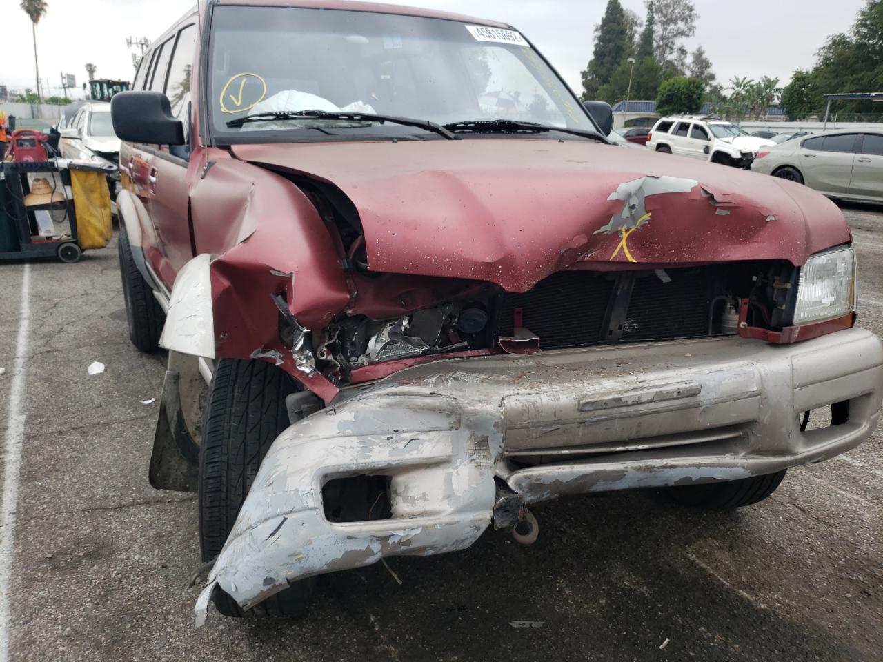 Photo 9 from auction – 1999 ISUZU TROOPER S with VIN JACDJ58X1X7903870