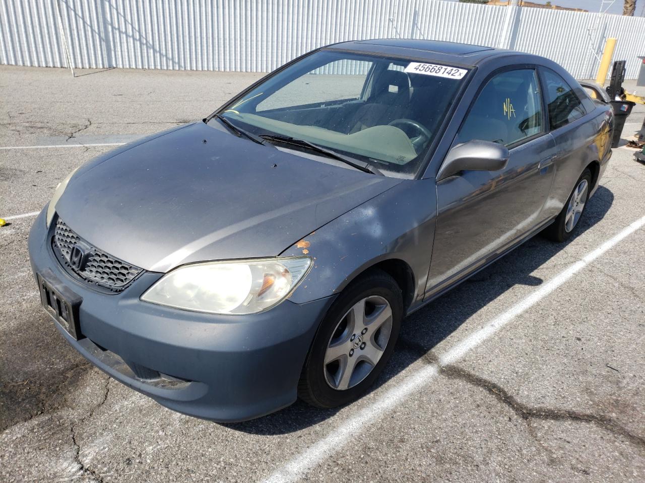 Photo 2 from auction – 2005 HONDA CIVIC EX with VIN 1HGEM22965L001906