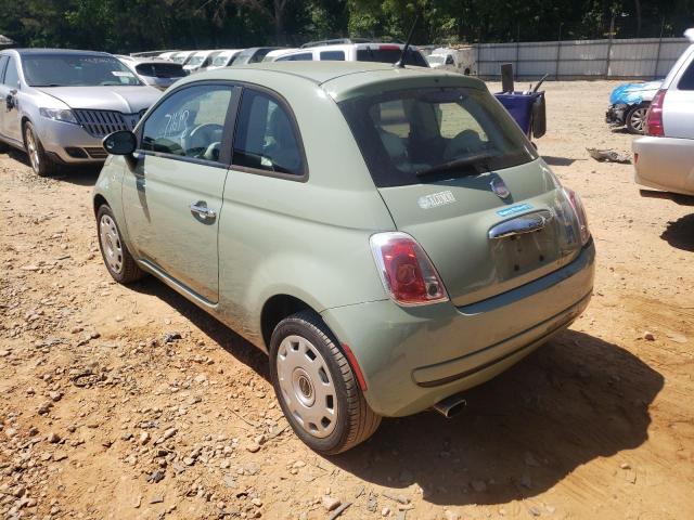 Photo 3 from auction – 2012 FIAT 500 POP with VIN 3C3CFFAR3CT382483